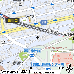 高島珠算学校周辺の地図