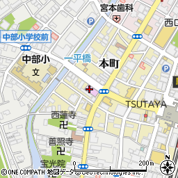 松戸市民劇場周辺の地図