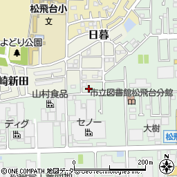 千葉県松戸市松飛台183周辺の地図