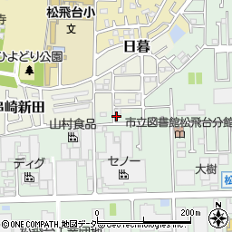 千葉県松戸市松飛台182周辺の地図