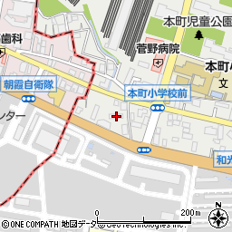 埼玉県和光市本町27-20周辺の地図