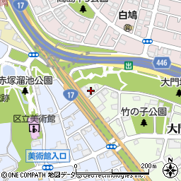 東京都板橋区大門15周辺の地図
