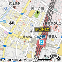 市進学院　松戸教室周辺の地図