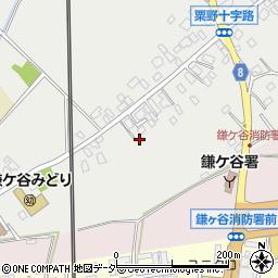 千葉県鎌ケ谷市粟野161周辺の地図