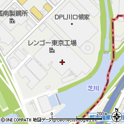 レンゴー東京工場周辺の地図