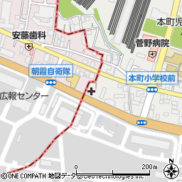 埼玉県和光市本町27-1周辺の地図