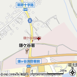 千葉県鎌ケ谷市粟野123周辺の地図