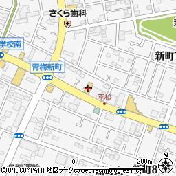 かっぱ寿司 青梅店周辺の地図