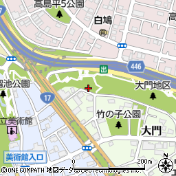 東京都板橋区大門16周辺の地図