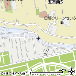 有限会社荻土屋化成周辺の地図