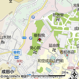修智院周辺の地図