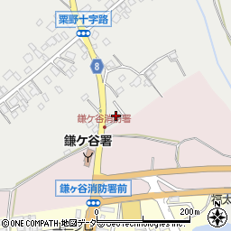 千葉県鎌ケ谷市粟野124周辺の地図