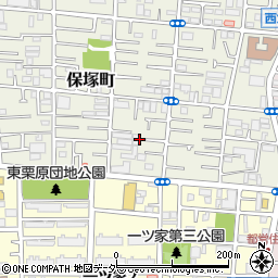 東京都足立区保塚町4周辺の地図