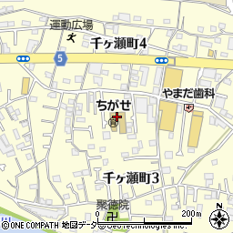 千ケ瀬第１保育園周辺の地図