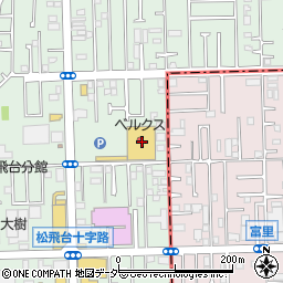 千葉県松戸市松飛台196-2周辺の地図