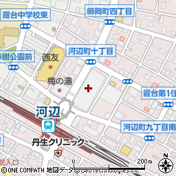 東京都青梅市河辺町10丁目7周辺の地図