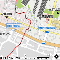 埼玉県和光市本町27-8周辺の地図