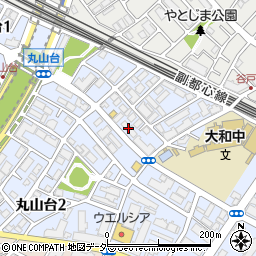 ファミール和光３周辺の地図