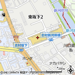タイムズオリンピックおりーぶ志村坂下店駐車場周辺の地図