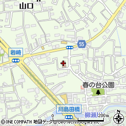 埼玉西部消防局所沢中央消防署　山口分署周辺の地図