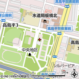 赤塚公園トイレ３周辺の地図