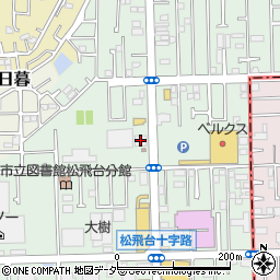 千葉銀行松飛台支店周辺の地図