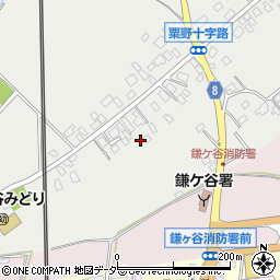 千葉県鎌ケ谷市粟野154周辺の地図