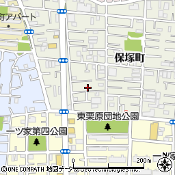 東京都足立区保塚町2周辺の地図