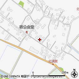 千葉県成田市北須賀199周辺の地図