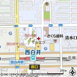 マツモトキヨシ　調剤薬局西白井駅前店周辺の地図