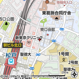 千葉県松戸市根本465周辺の地図