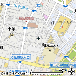 埼玉県和光市本町13-13周辺の地図