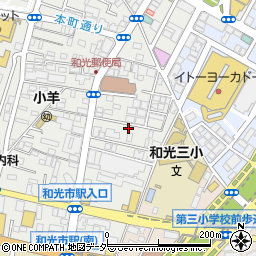 埼玉県和光市本町13-11周辺の地図