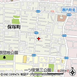 東京都足立区保塚町周辺の地図