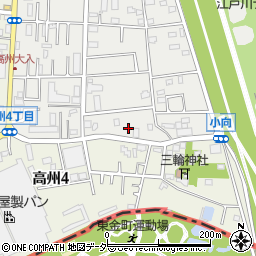 埼玉県三郷市東町296周辺の地図