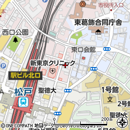 千葉県松戸市根本466周辺の地図