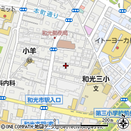 埼玉県和光市本町13-8周辺の地図