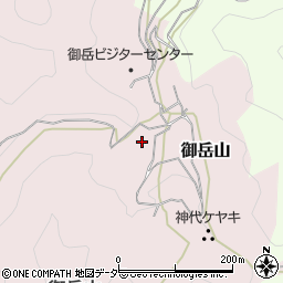 東京都青梅市御岳山70周辺の地図