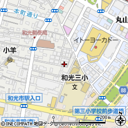 埼玉県和光市本町13-18周辺の地図