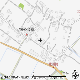 千葉県成田市北須賀198周辺の地図