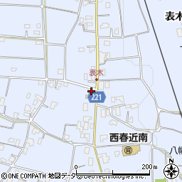 長野県伊那市西春近7078周辺の地図