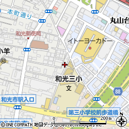 埼玉県和光市本町13-60周辺の地図