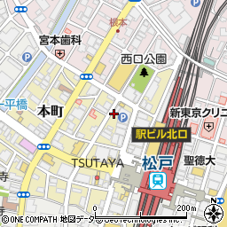 ヒマラヤカリー 松戸店 エベレストグリルバー周辺の地図
