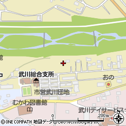 山梨県北杜市武川町三吹2200周辺の地図