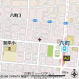 吉野ゴム工業株式会社　東京営業所周辺の地図