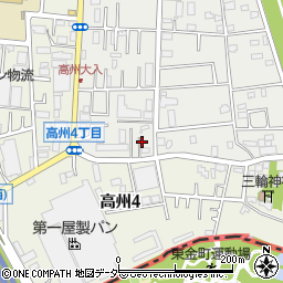 埼玉県三郷市東町376周辺の地図