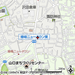 椿峰進学塾周辺の地図