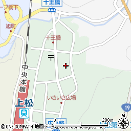 木曽警察署上松町交番周辺の地図