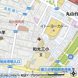 埼玉県和光市本町13-61周辺の地図