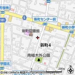 レオパレス新町Ｂ周辺の地図